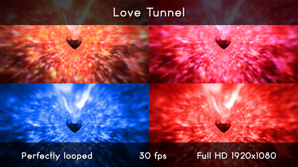 LOVE Tunnel Background