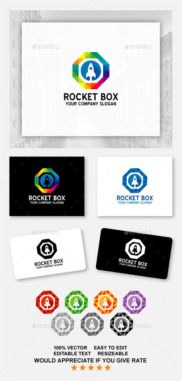 Rocket Box - Abstract Logo Templates