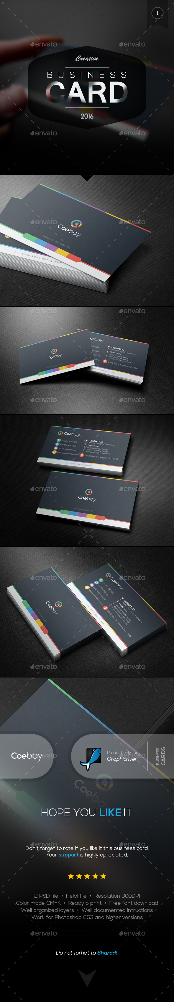 Creative Business Card Vol.1 - Business Cards Print Templates