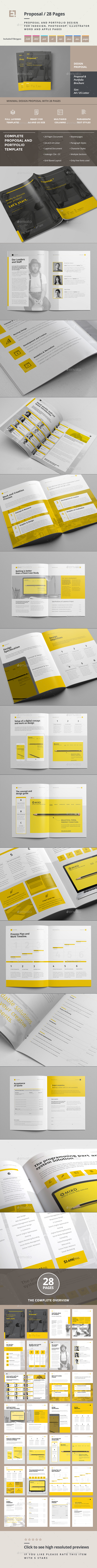 Proposal - Proposals & Invoices Stationery