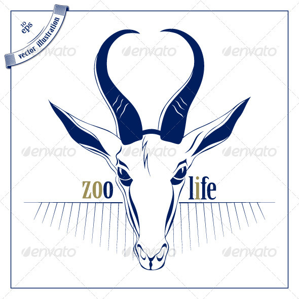 Antelope Deer Head Icon
