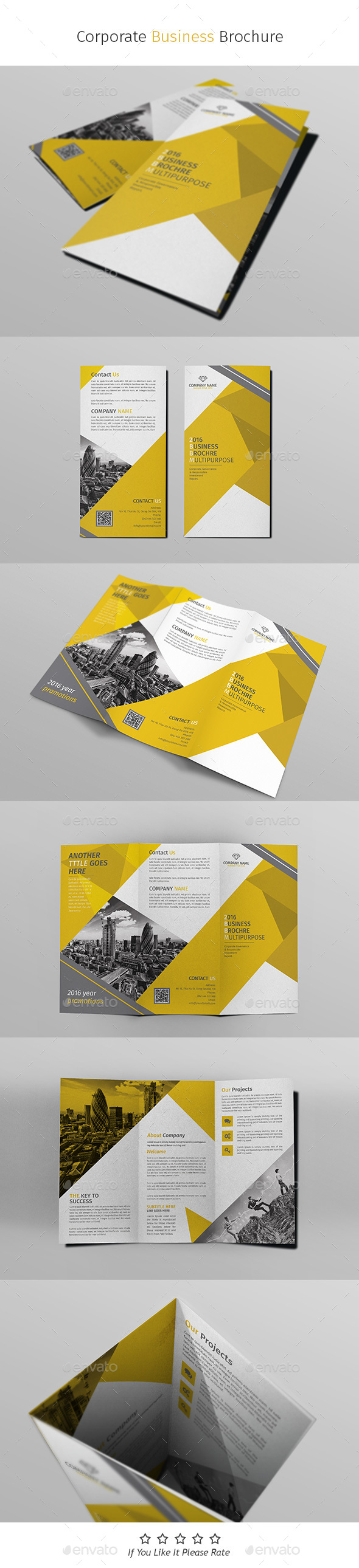 A4 Corporate Business Flyer Template Vol 03 - Corporate Brochures