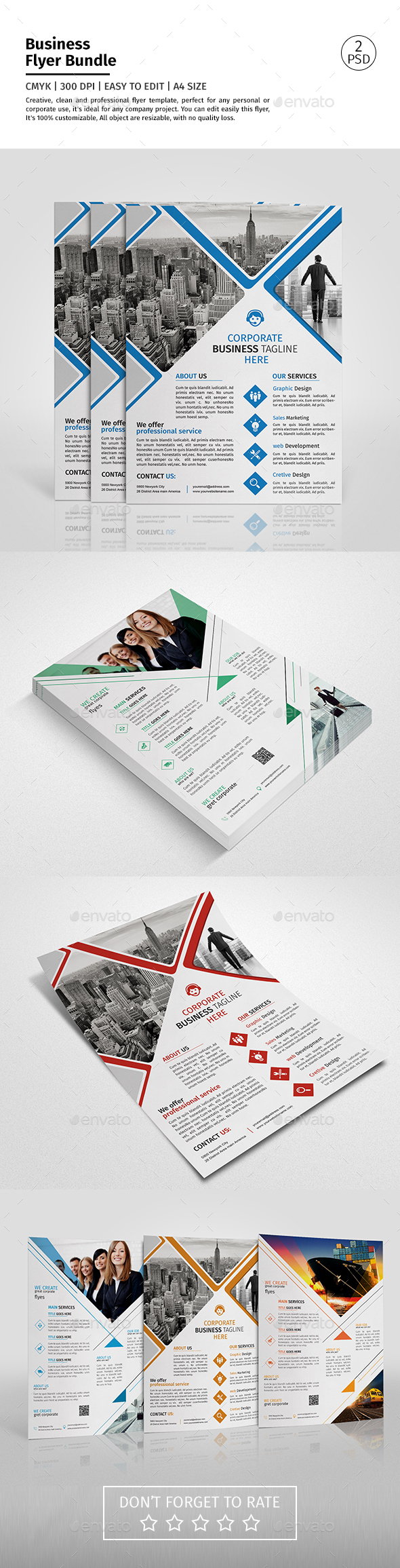 Corporate Flyer Bundle 07 - Corporate Flyers