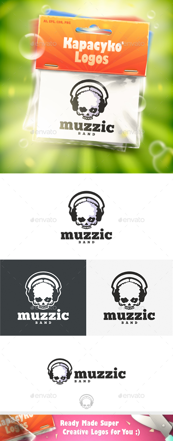 Muzzic Logo - Humans Logo Templates