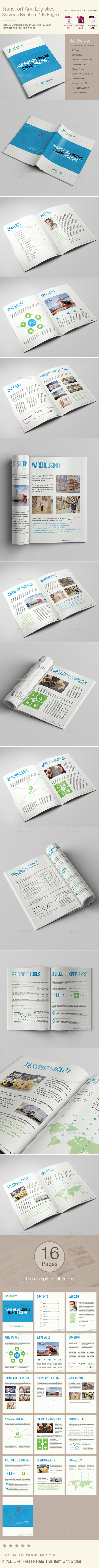Transport And Logistics Services Brochure - Corporate Brochures