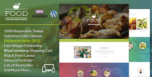Food A Delicious - ThemeForest 7346648