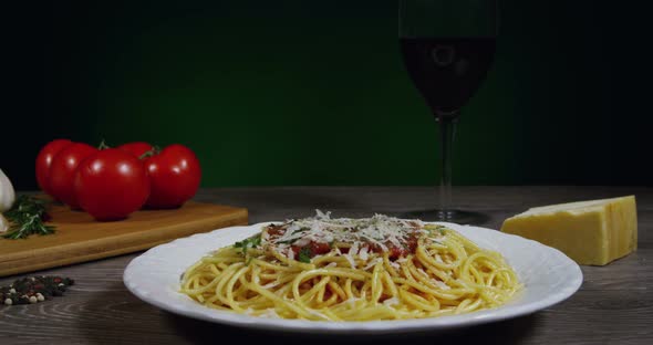 Spaghetti With Fresh Tomatoes And Basil 47b