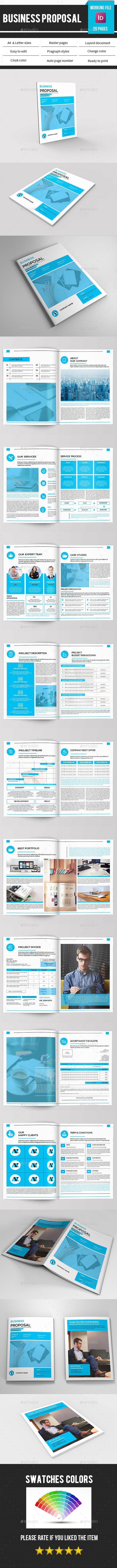Business Proposal Template-V347 - Proposals & Invoices Stationery