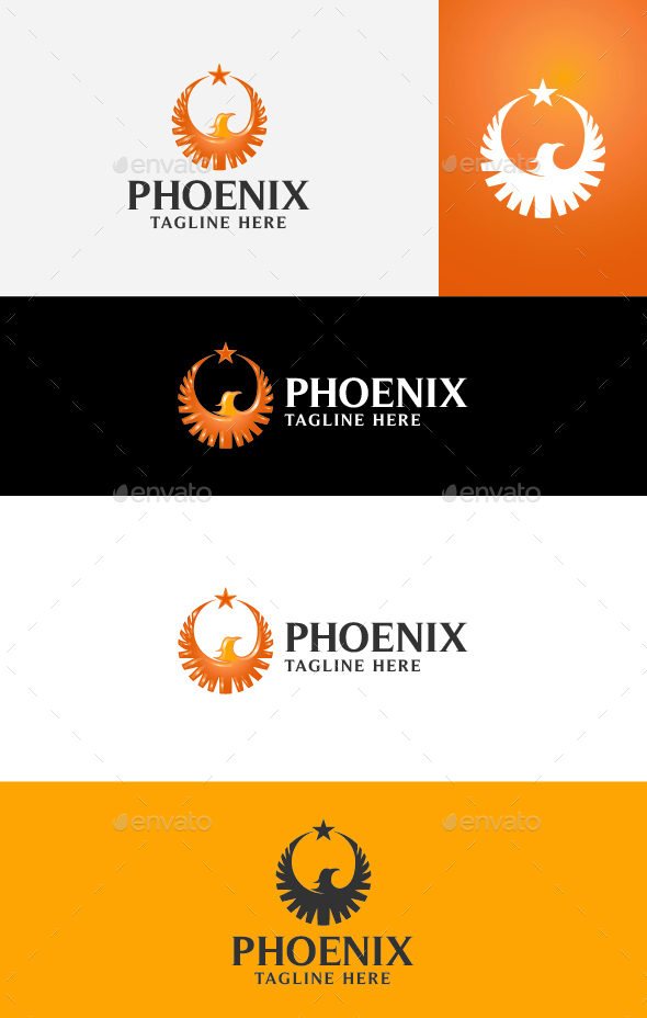 Phoenix Logo Template - Animals Logo Templates