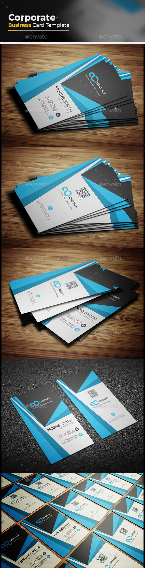 Corporate Business Card - Corporate Business Cards