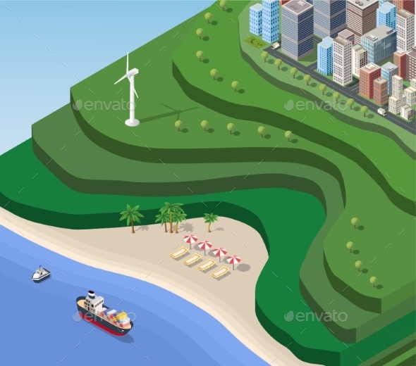 Beach Sea - Travel Conceptual