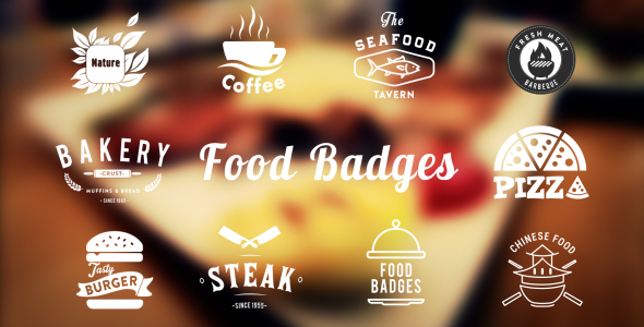 Food/Restaurant Badges