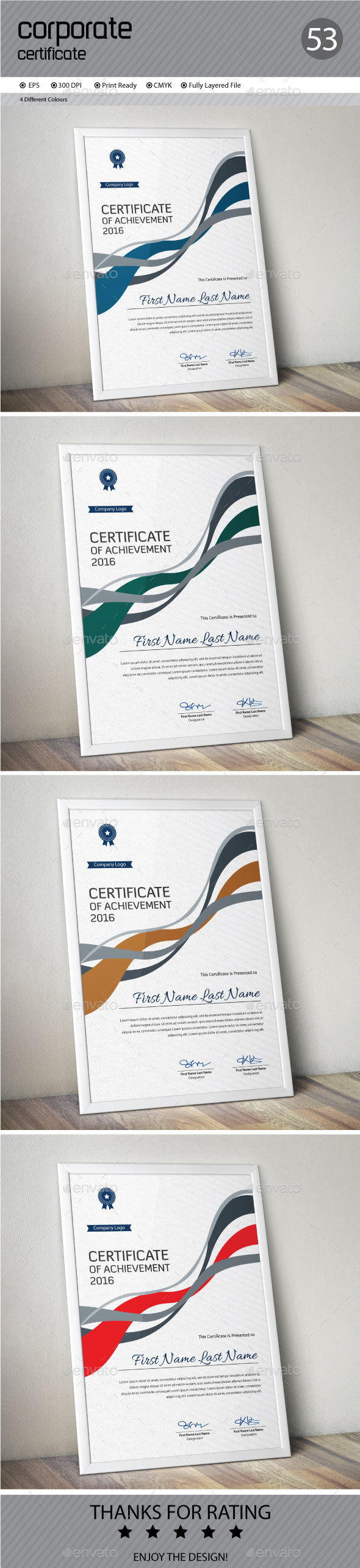 Certificate - Certificates Stationery