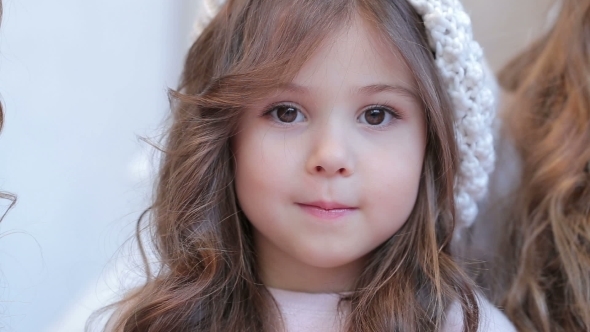 Young Girl With Beautiful Eyes, Unearthly Beauty