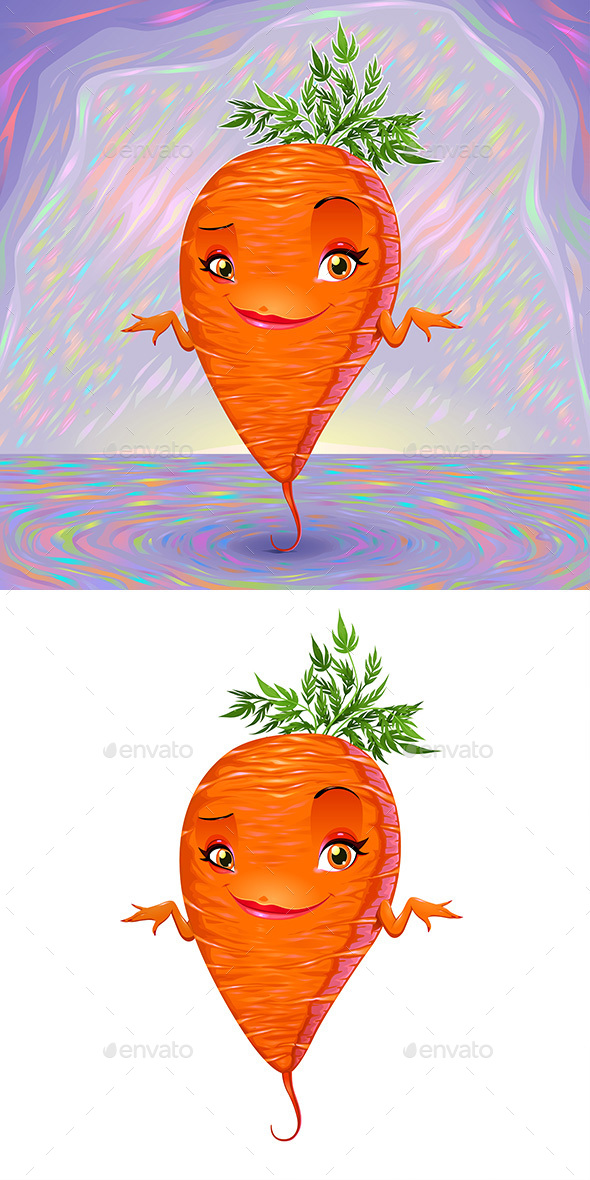 Hello My Name is Carrot - Food Objects