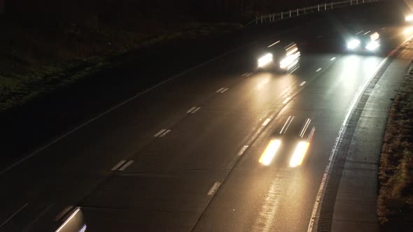 Cars And Trucks On A Highway 9 alt