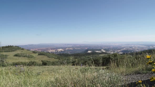 Dolly Shot Outside Of Zion National Park