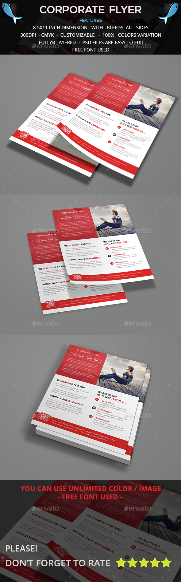 Corporate Flyer Template - Corporate Flyers