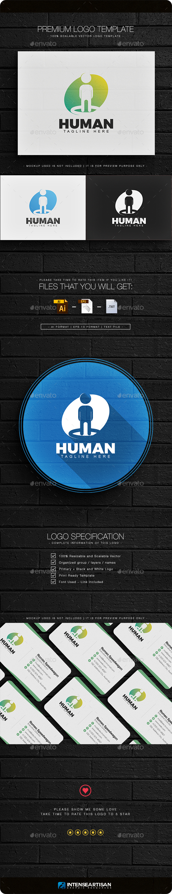 Human Logo - Humans Logo Templates
