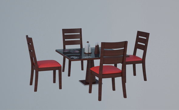 Low Poly Table - 3Docean 14466847