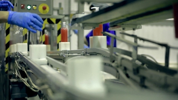 Conveyor Production Line Of Soap Products alt