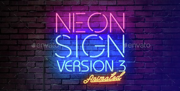 Download Neon Animation V3 Graphic Free Download - Nulled Wordpress ... PSD Mockup Templates