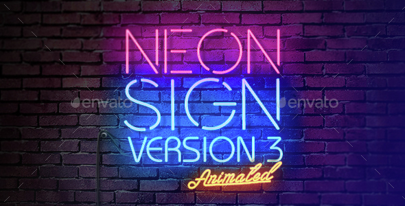 Download Free Neon Logo Mockup Free Download Mockup