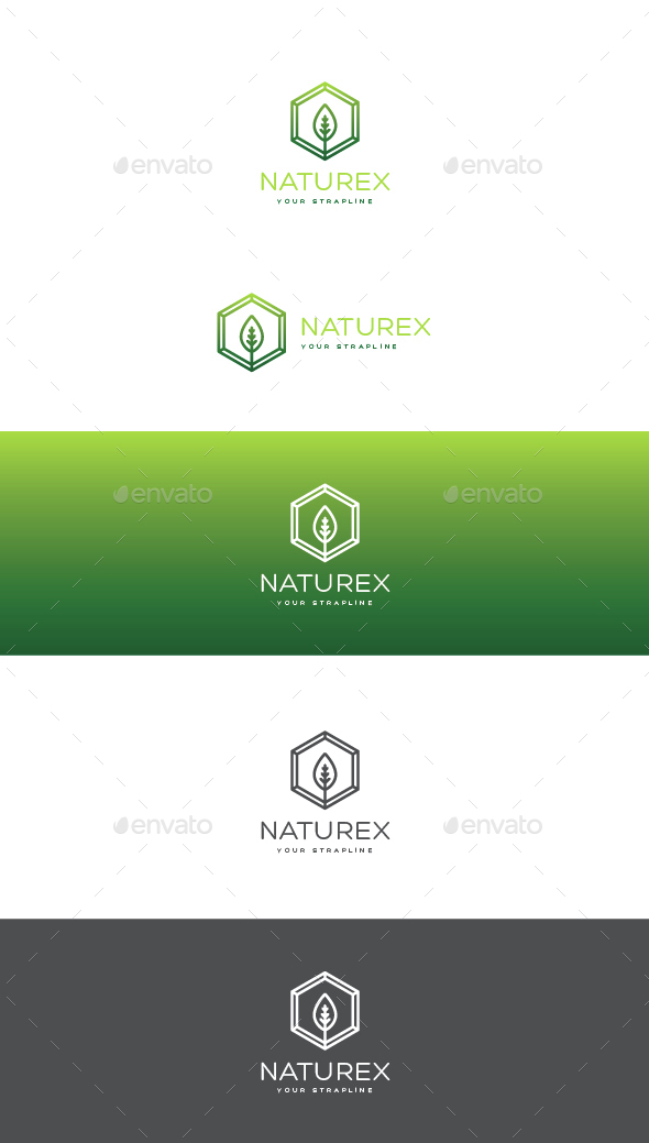 Naturex Logo - Nature Logo Templates