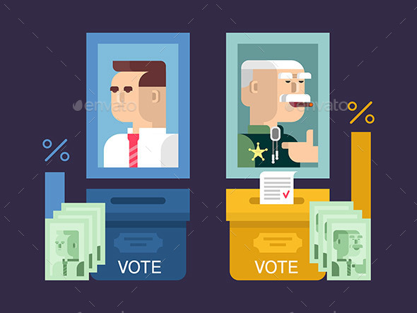 Concept Elections Design Flat - Miscellaneous Conceptual