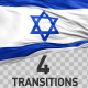 Israel Flag Transitions - VideoHive Item for Sale