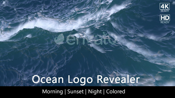 Ocean Logo Revealer - VideoHive 14535966