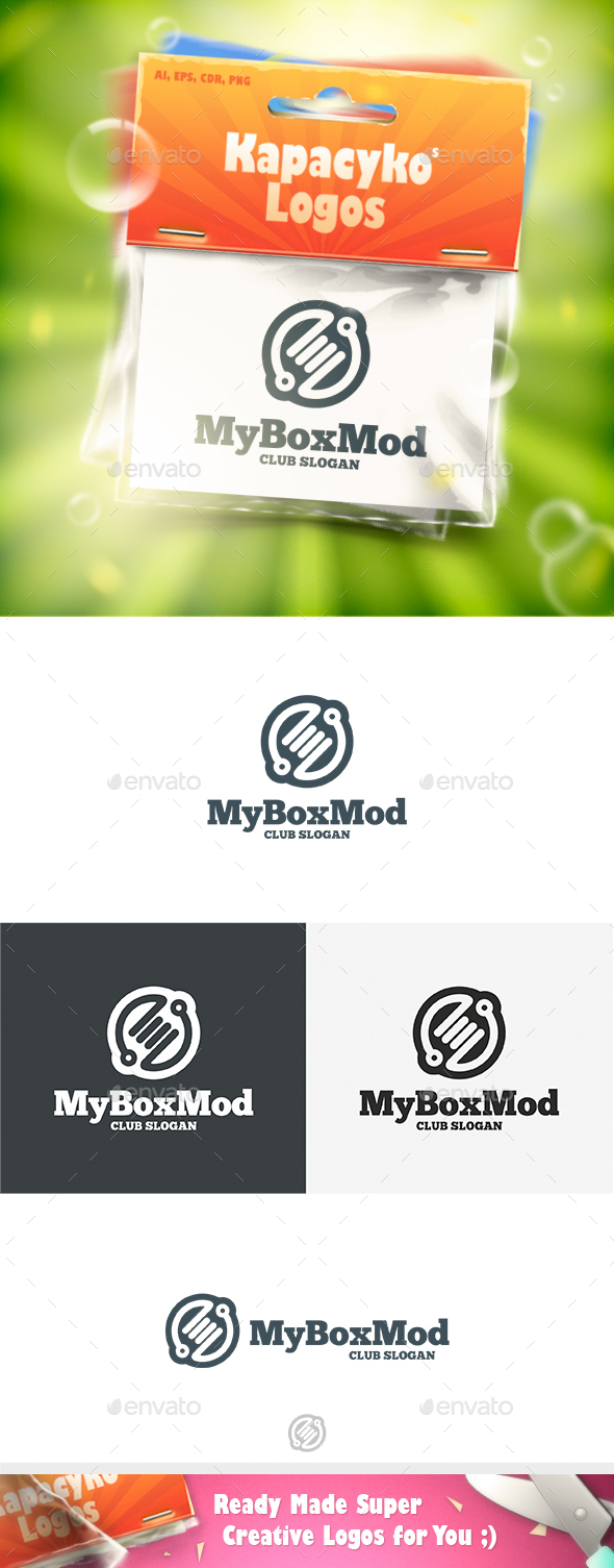My Box Mod Logo - Vector Abstract