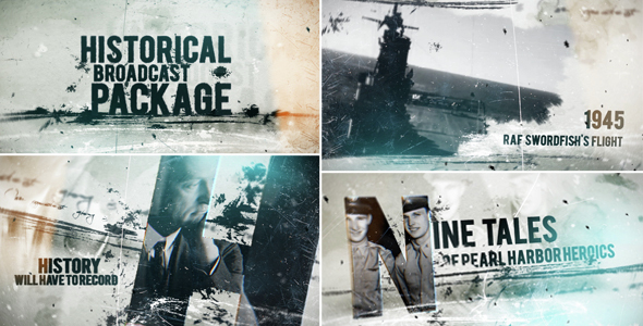 Historical Broadcast Package - VideoHive 14538489