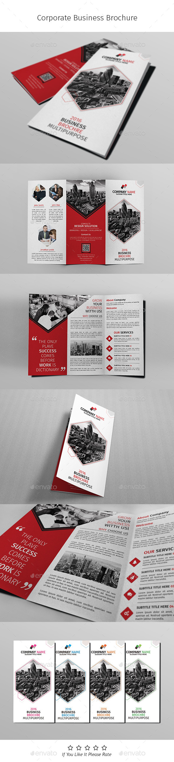 A4 Corporate Business Flyer Template Vol 05 - Corporate Brochures