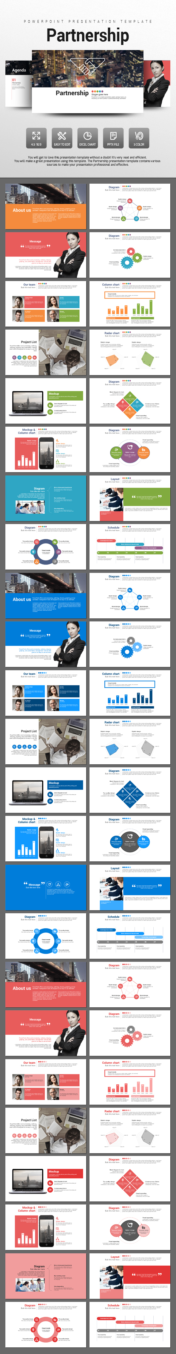 Partnership - PowerPoint Templates Presentation Templates