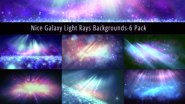 Nice Galaxy Light Rays Backgrounds-6 Pack by rightbox ...