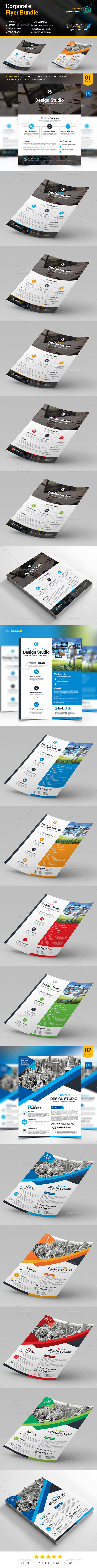 Flyer Bundle 2 in 1 - Corporate Flyers