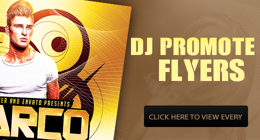 DJ Promote Flyers Template PSD