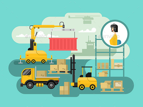 Warehouse Logistics Concept Design - Miscellaneous Conceptual