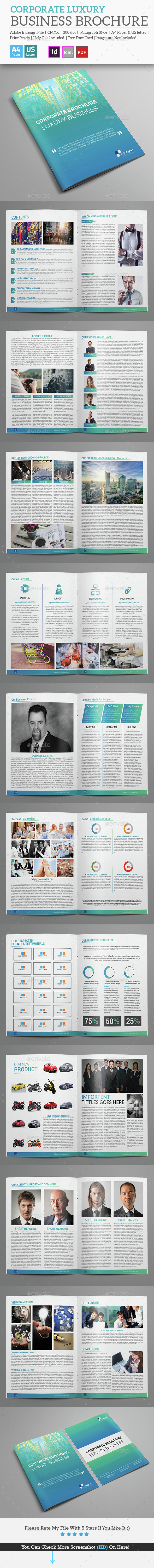 Corporate luxury Business Brochure - Corporate Brochures