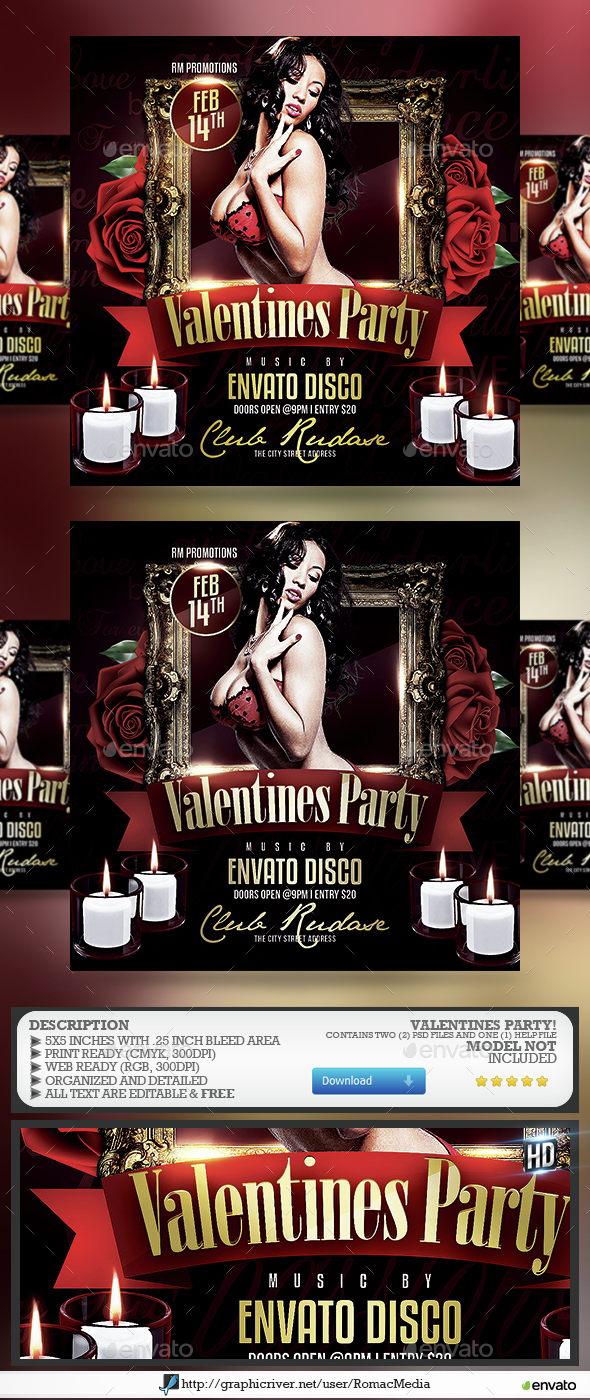 Valentines Party - Clubs & Parties Events