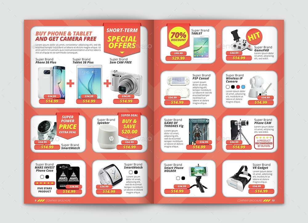 Product Catalog / Brochure Selling Prices Template by vlmr GraphicRiver