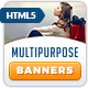 Sleek Multipurpose Banners - HTML5 Animated Ad Templates