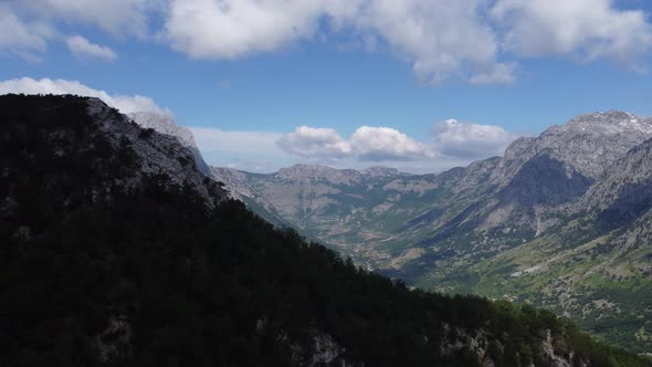 Beautiful Landscape in Albania with Mountains alt