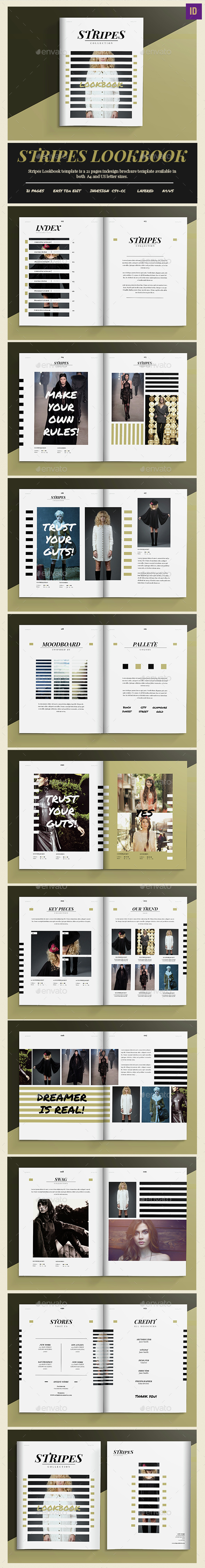 Stripes LookBook/Catalogue - Catalogs Brochures