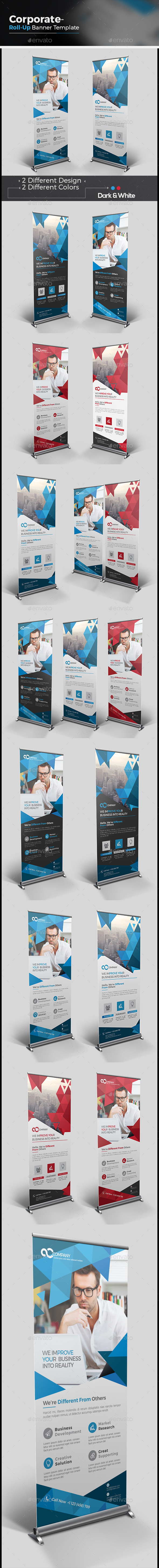Roll-up Banner - Signage Print Templates