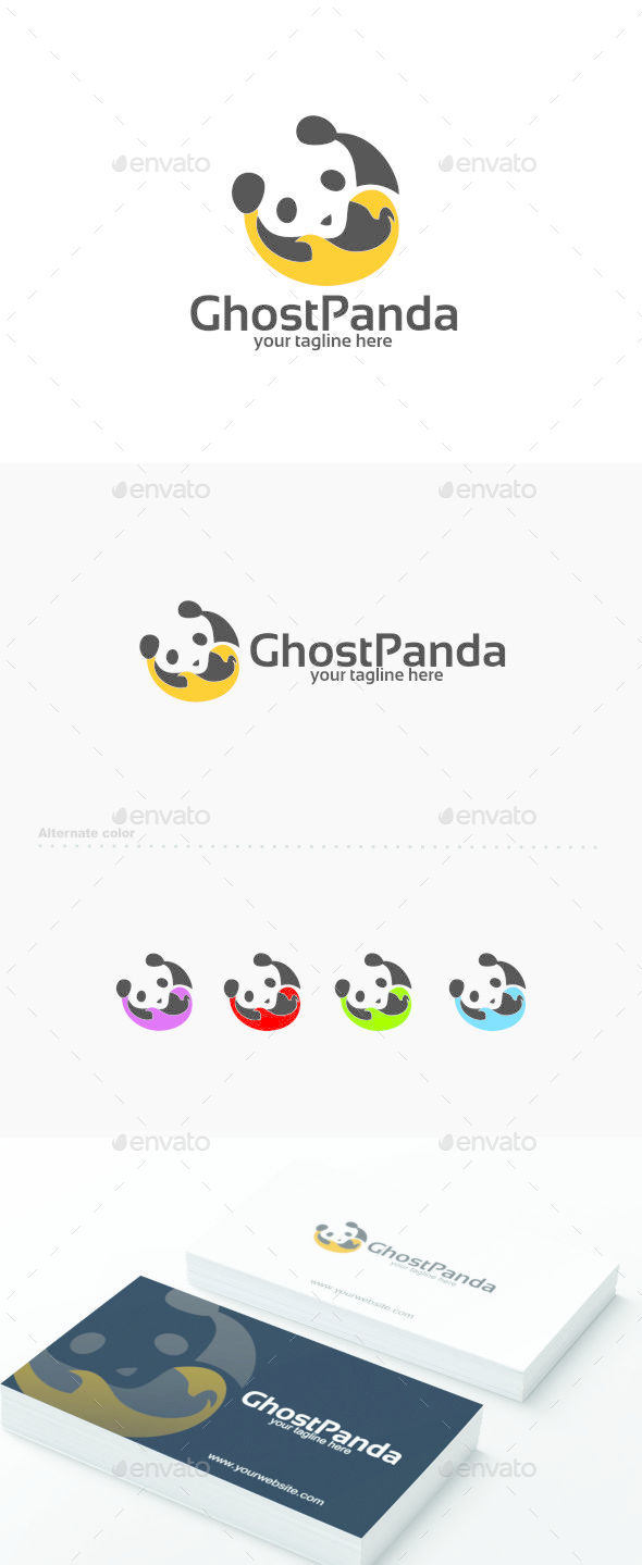 GhostPanda - Logo Template - Abstract Logo Templates
