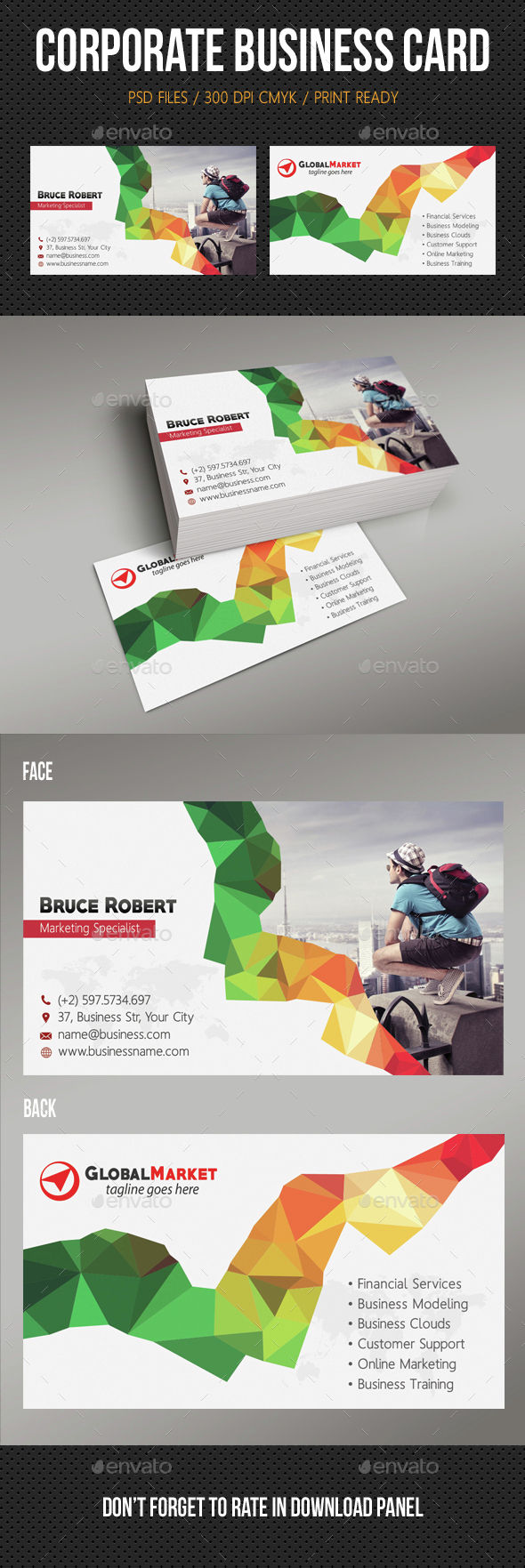 Corporate Business Card 14 - Corporate Business Cards