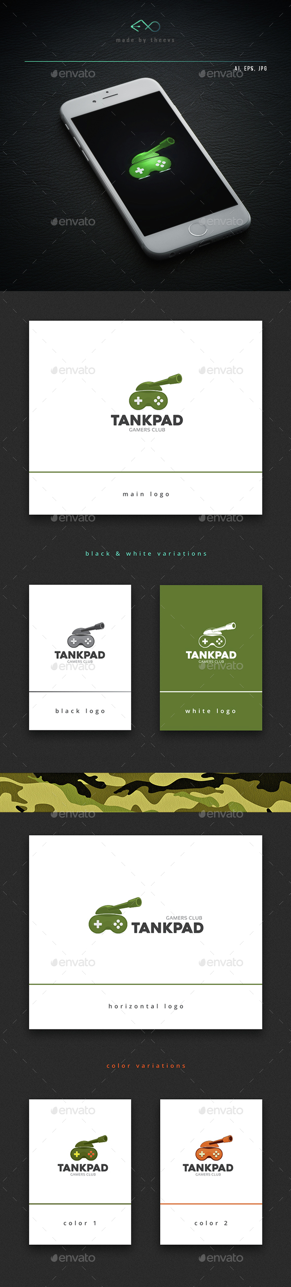 Tankpad - Objects Logo Templates