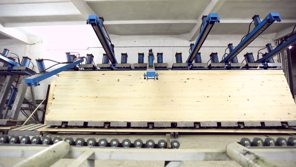 View On Production Of Edge-glued Panel